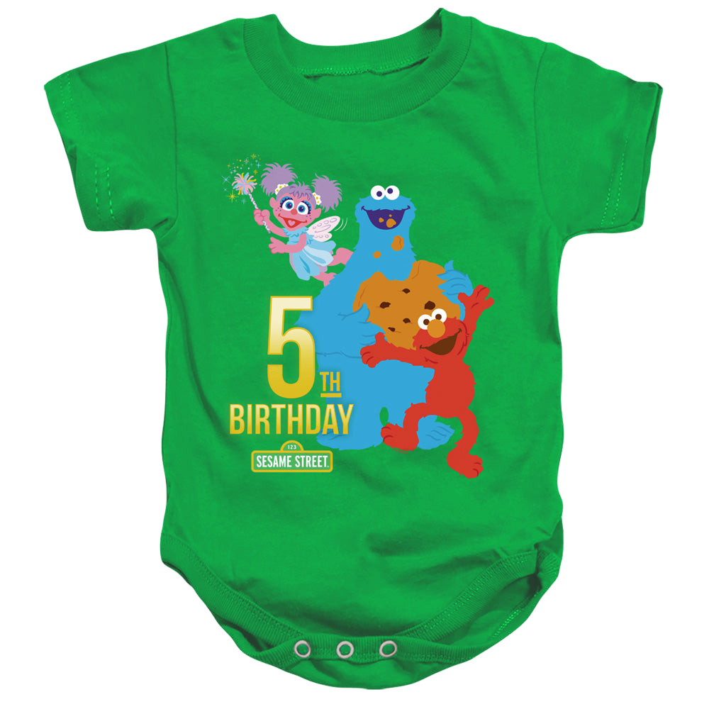 Sesame Street 5Th Birthday - Baby Bodysuit Baby Bodysuit Sesame Street   