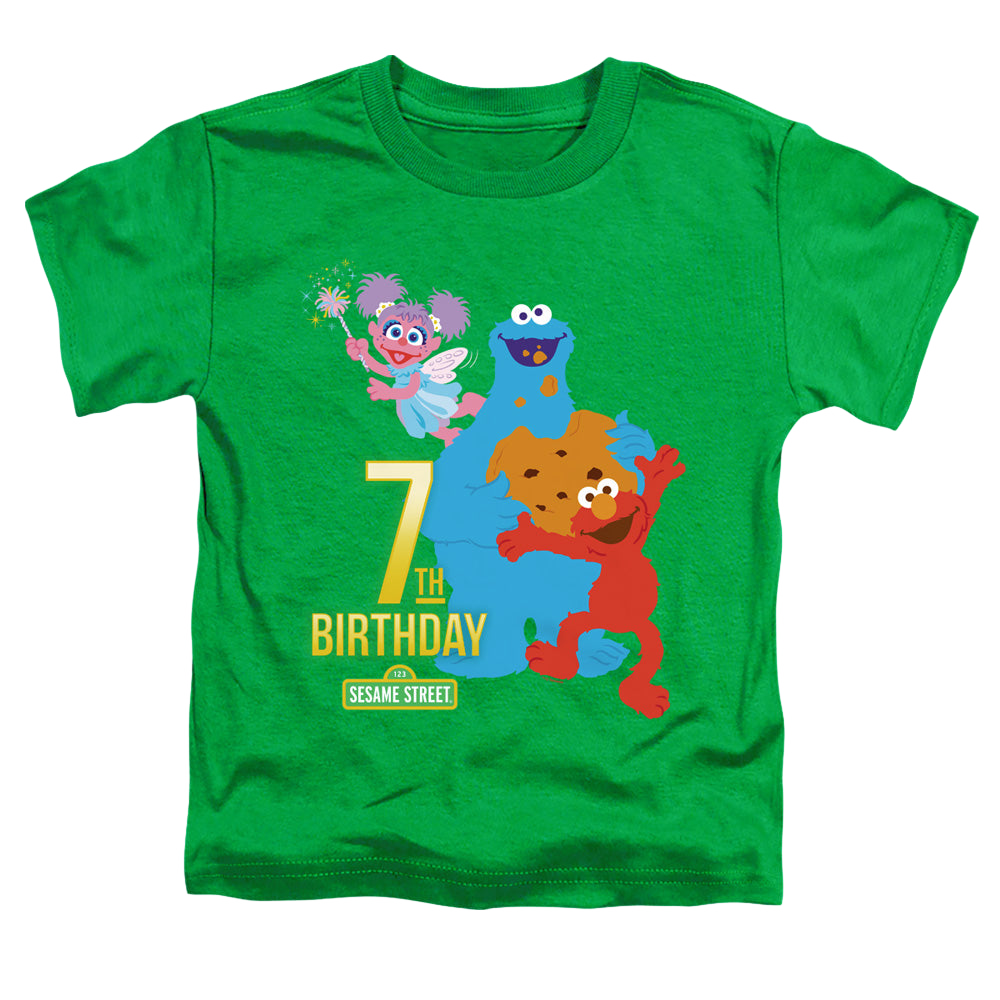 Sesame Street 7Th Birthday - Toddler T-Shirt Toddler T-Shirt Sesame Street   