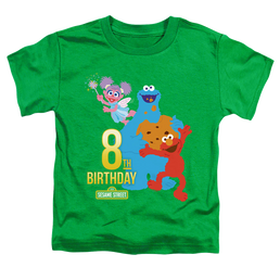 Sesame Street 8Th Birthday - Toddler T-Shirt Toddler T-Shirt Sesame Street   
