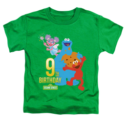 Sesame Street 9Th Birthday - Toddler T-Shirt Toddler T-Shirt Sesame Street   