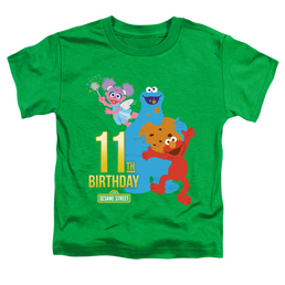 Sesame Street 11Th Birthday - Toddler T-Shirt Toddler T-Shirt Sesame Street   