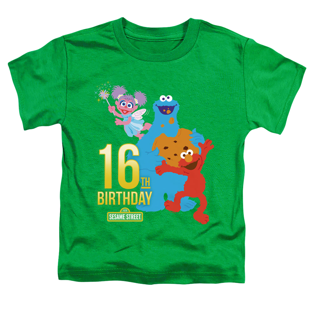 Sesame Street 16Th Birthday - Toddler T-Shirt Toddler T-Shirt Sesame Street   