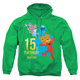 Sesame Street 15Th Birthday - Pullover Hoodie Pullover Hoodie Sesame Street   