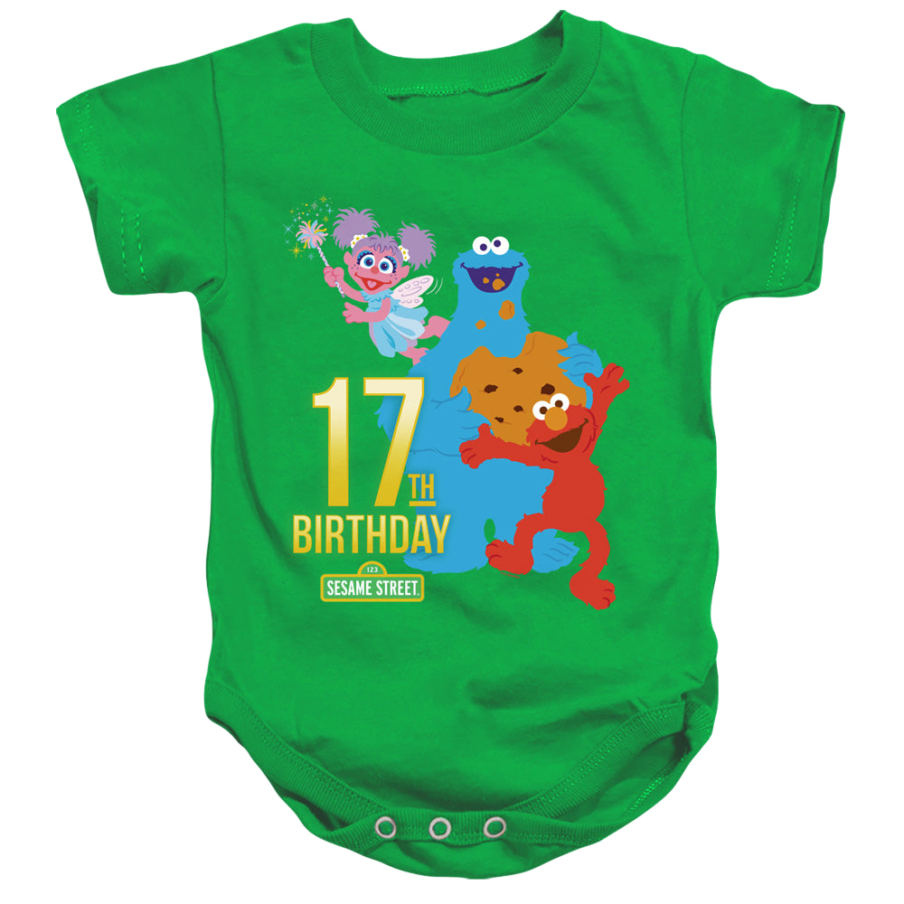 Sesame Street 17Th Birthday - Baby Bodysuit Baby Bodysuit Sesame Street   