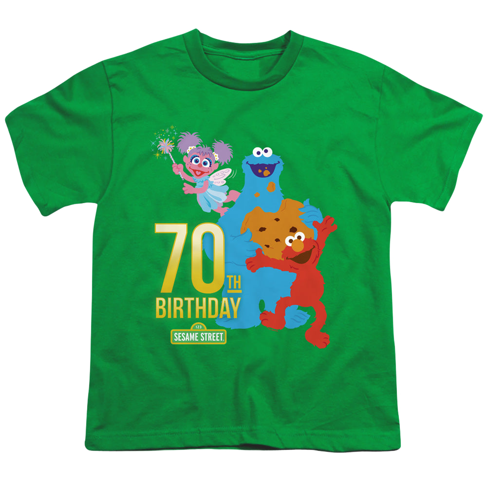 Sesame Street 70Th Birthday - Youth T-Shirt Youth T-Shirt (Ages 8-12) Sesame Street   