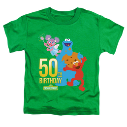 Sesame Street 50Th Birthday - Kid's T-Shirt Kid's T-Shirt (Ages 4-7) Sesame Street   