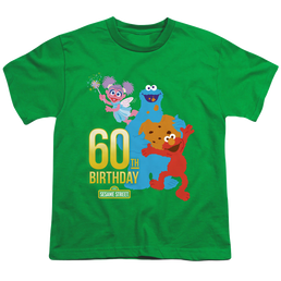 Sesame Street 60Th Birthday - Youth T-Shirt Youth T-Shirt (Ages 8-12) Sesame Street   