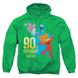 Sesame Street 90Th Birthday - Pullover Hoodie Pullover Hoodie Sesame Street   