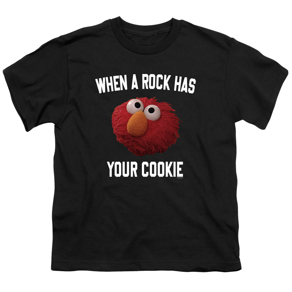 Sesame Street Elmo Rock Your Cookie - Youth T-Shirt Youth T-Shirt (Ages 8-12) Sesame Street   