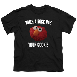 Sesame Street Elmo Rock Your Cookie - Youth T-Shirt Youth T-Shirt (Ages 8-12) Sesame Street   