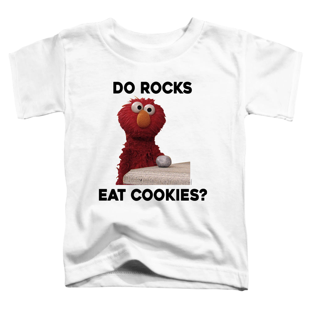 Sesame Street Do Rocks Eat Cookies? - Toddler T-Shirt Toddler T-Shirt Sesame Street   