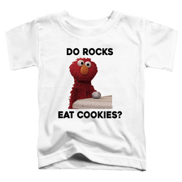 Sesame Street Do Rocks Eat Cookies? - Toddler T-Shirt Toddler T-Shirt Sesame Street   
