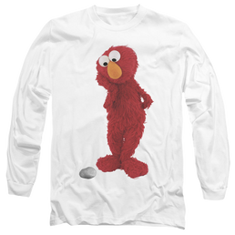 Sesame Street Existential Elmo - Men's Long Sleeve T-Shirt Men's Long Sleeve T-Shirt Sesame Street   
