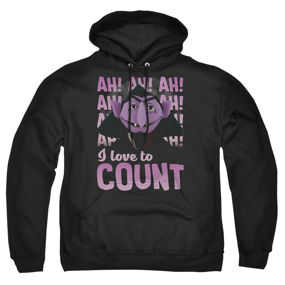 Sesame Street The Count Ah! Ah! Ah! - Pullover Hoodie Pullover Hoodie Sesame Street   