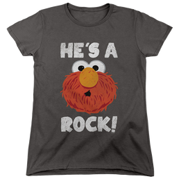 Sesame Street He'S A Rock - Women's T-Shirt Women's T-Shirt Sesame Street   