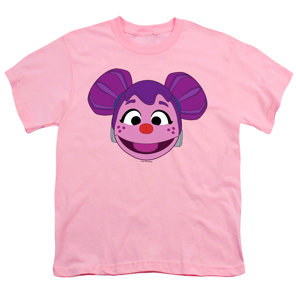 Sesame Street Mecha Abby Face - Youth T-Shirt Youth T-Shirt (Ages 8-12) Sesame Street   