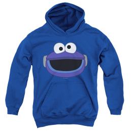 Sesame Street Mecha Cookie Monster Face - Youth Hoodie Youth Hoodie (Ages 8-12) Sesame Street   
