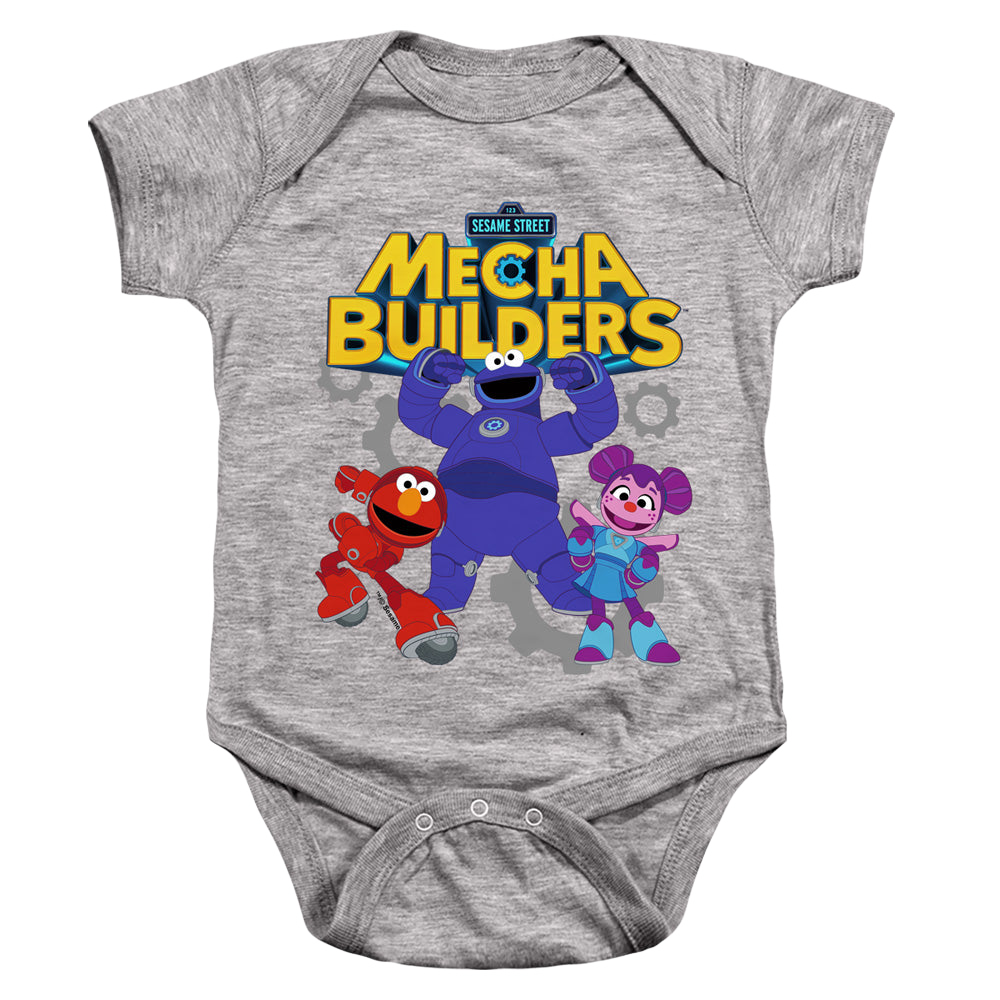 Sesame Street Mecha Builders Group - Baby Bodysuit Baby Bodysuit Sesame Street   