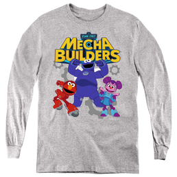 Sesame Street Mecha Builders Group - Youth Long Sleeve T-Shirt Youth Long Sleeve T-Shirt Sesame Street   