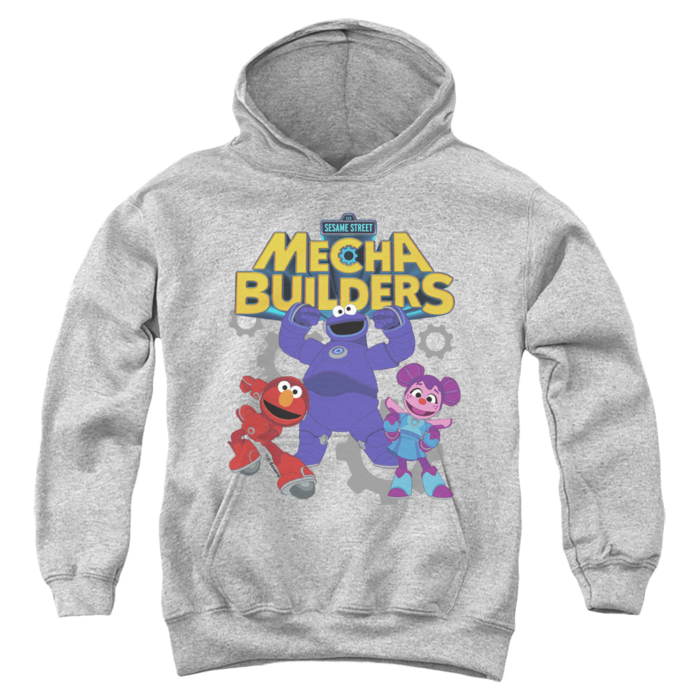 Sesame Street Mecha Builders Group - Youth Hoodie Youth Hoodie (Ages 8-12) Sesame Street   