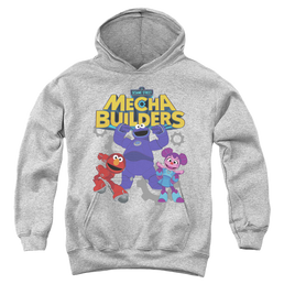 Sesame Street Mecha Builders Group - Youth Hoodie Youth Hoodie (Ages 8-12) Sesame Street   