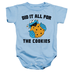 Sesame Street All For The Cookies - Baby Bodysuit Baby Bodysuit Sesame Street   