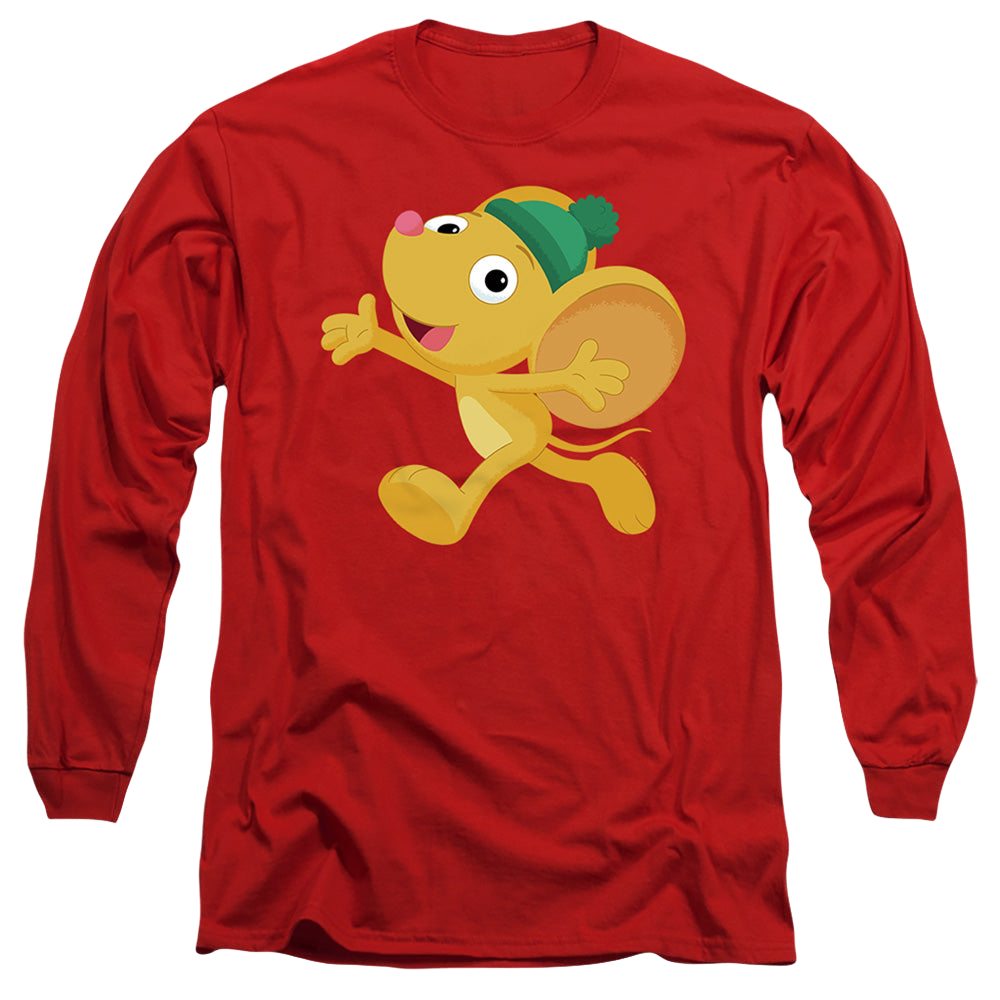 Sesame Street Furry Friend, Little Mouse - Men's Long Sleeve T-Shirt Men's Long Sleeve T-Shirt Sesame Street   