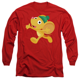 Sesame Street Furry Friend, Little Mouse - Men's Long Sleeve T-Shirt Men's Long Sleeve T-Shirt Sesame Street   