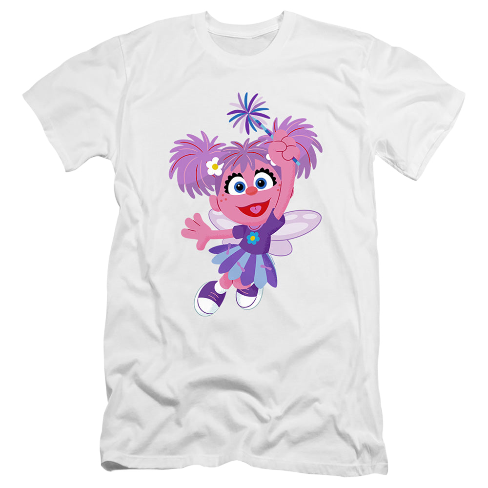 Sesame Street Furry Friends Forever! Abby Cadabby - Men's Premium Slim Fit T-Shirt Men's Premium Slim Fit T-Shirt Sesame Street   