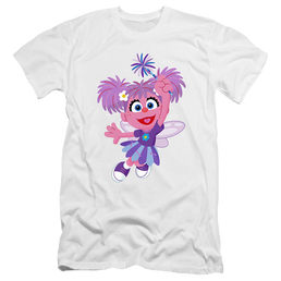 Sesame Street Furry Friends Forever! Abby Cadabby - Men's Premium Slim Fit T-Shirt Men's Premium Slim Fit T-Shirt Sesame Street   
