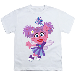 Sesame Street Furry Friends Forever! Abby Cadabby - Youth T-Shirt Youth T-Shirt (Ages 8-12) Sesame Street   