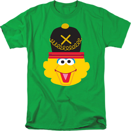 Sesame Street Christmas Nutcracker Big Bird - Men's Regular Fit T-Shirt Men's Regular Fit T-Shirt Sesame Street   