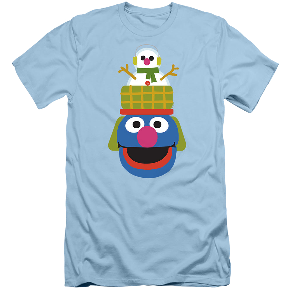 Sesame Street Christmas Nutcracker Grover - Men's Slim Fit T-Shirt Men's Slim Fit T-Shirt Sesame Street   