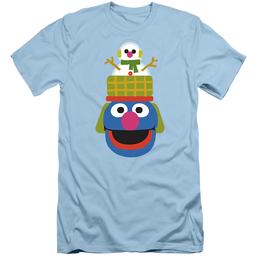 Sesame Street Christmas Nutcracker Grover - Men's Slim Fit T-Shirt Men's Slim Fit T-Shirt Sesame Street   