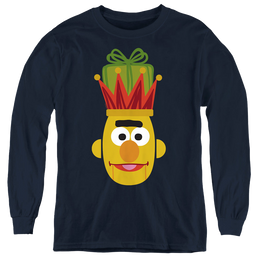 Sesame Street Christmas Nutcracker Bert - Youth Long Sleeve T-Shirt Youth Long Sleeve T-Shirt Sesame Street   