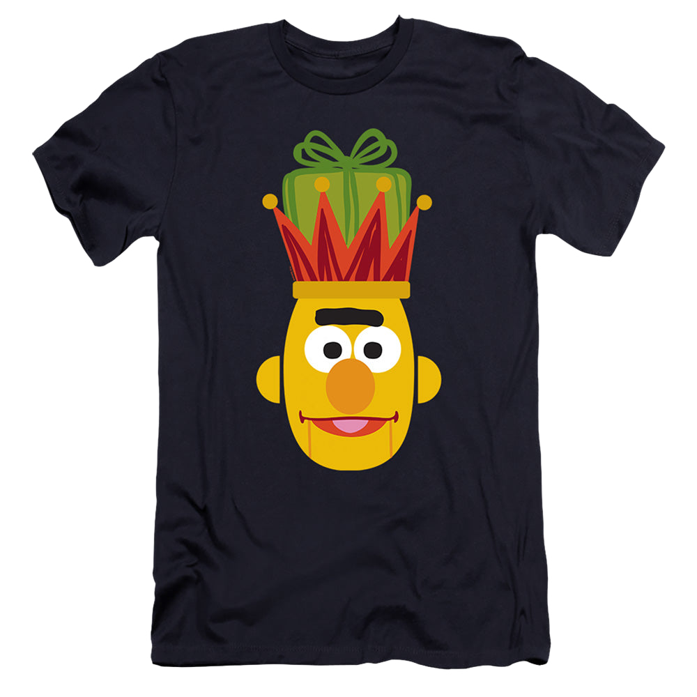Sesame Street Christmas Nutcracker Bert - Men's Premium Slim Fit T-Shirt Men's Premium Slim Fit T-Shirt Sesame Street   