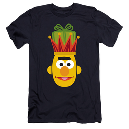 Sesame Street Christmas Nutcracker Bert - Men's Premium Slim Fit T-Shirt Men's Premium Slim Fit T-Shirt Sesame Street   