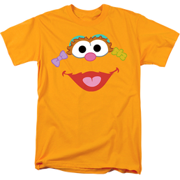 Sesame Street Zoe Face - Men's Regular Fit T-Shirt Men's Regular Fit T-Shirt Sesame Street   