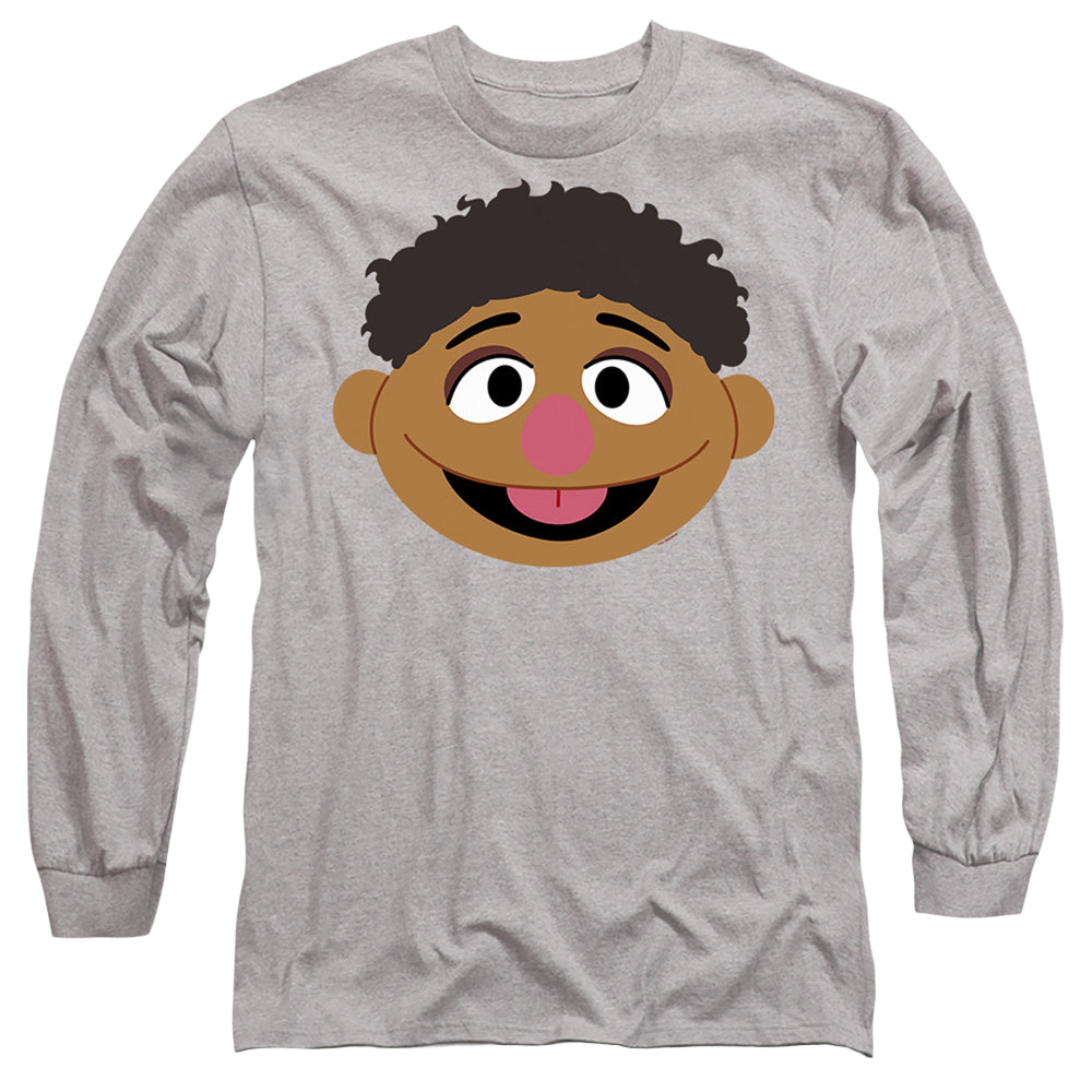 Sesame Street Tamir Face - Men's Long Sleeve T-Shirt Men's Long Sleeve T-Shirt Sesame Street   