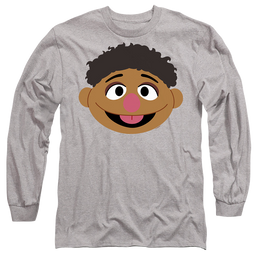 Sesame Street Tamir Face - Men's Long Sleeve T-Shirt Men's Long Sleeve T-Shirt Sesame Street   