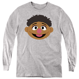 Sesame Street Tamir Face - Youth Long Sleeve T-Shirt Youth Long Sleeve T-Shirt Sesame Street   