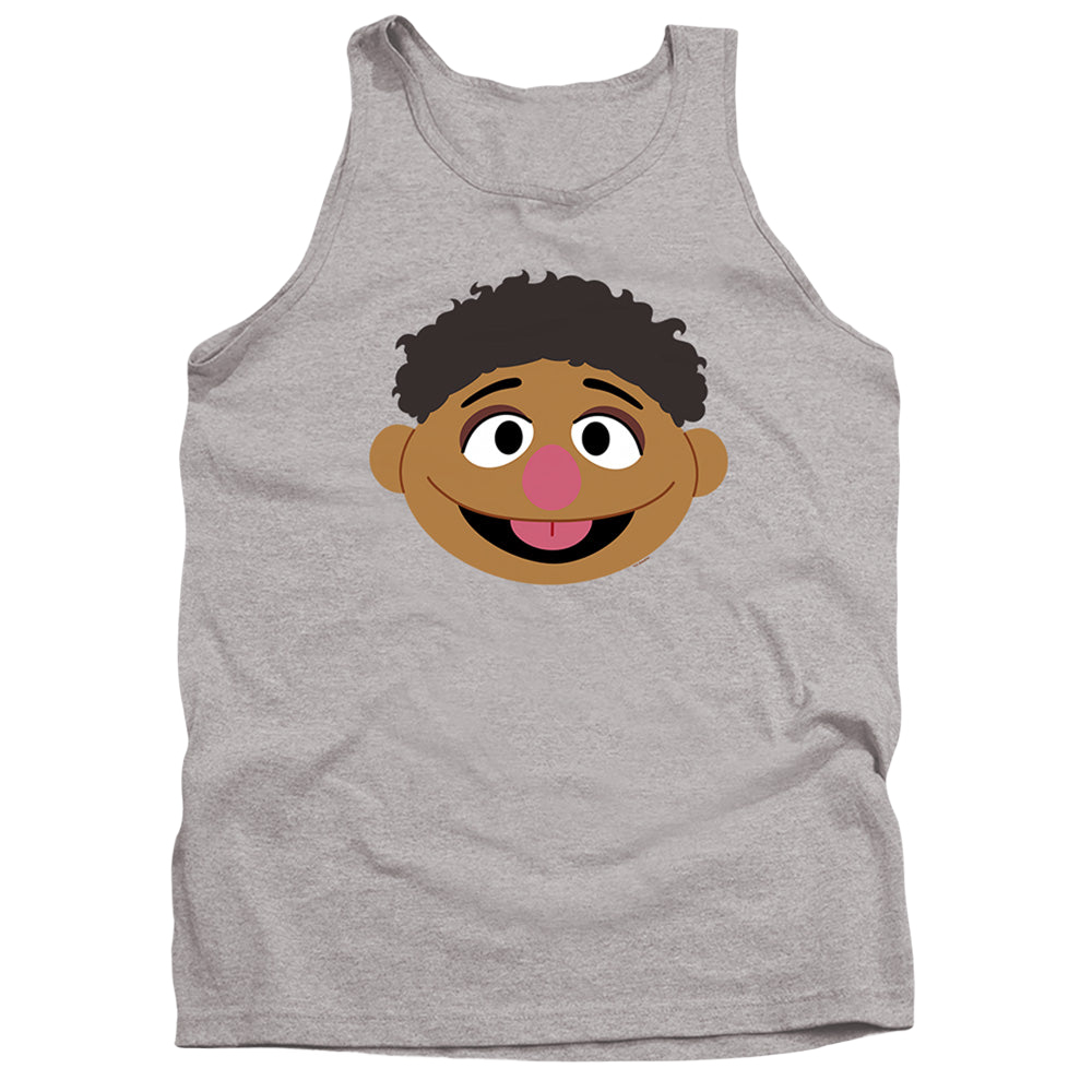 Sesame Street Tamir Face - Men's Tank Top Men's Tank Sesame Street   
