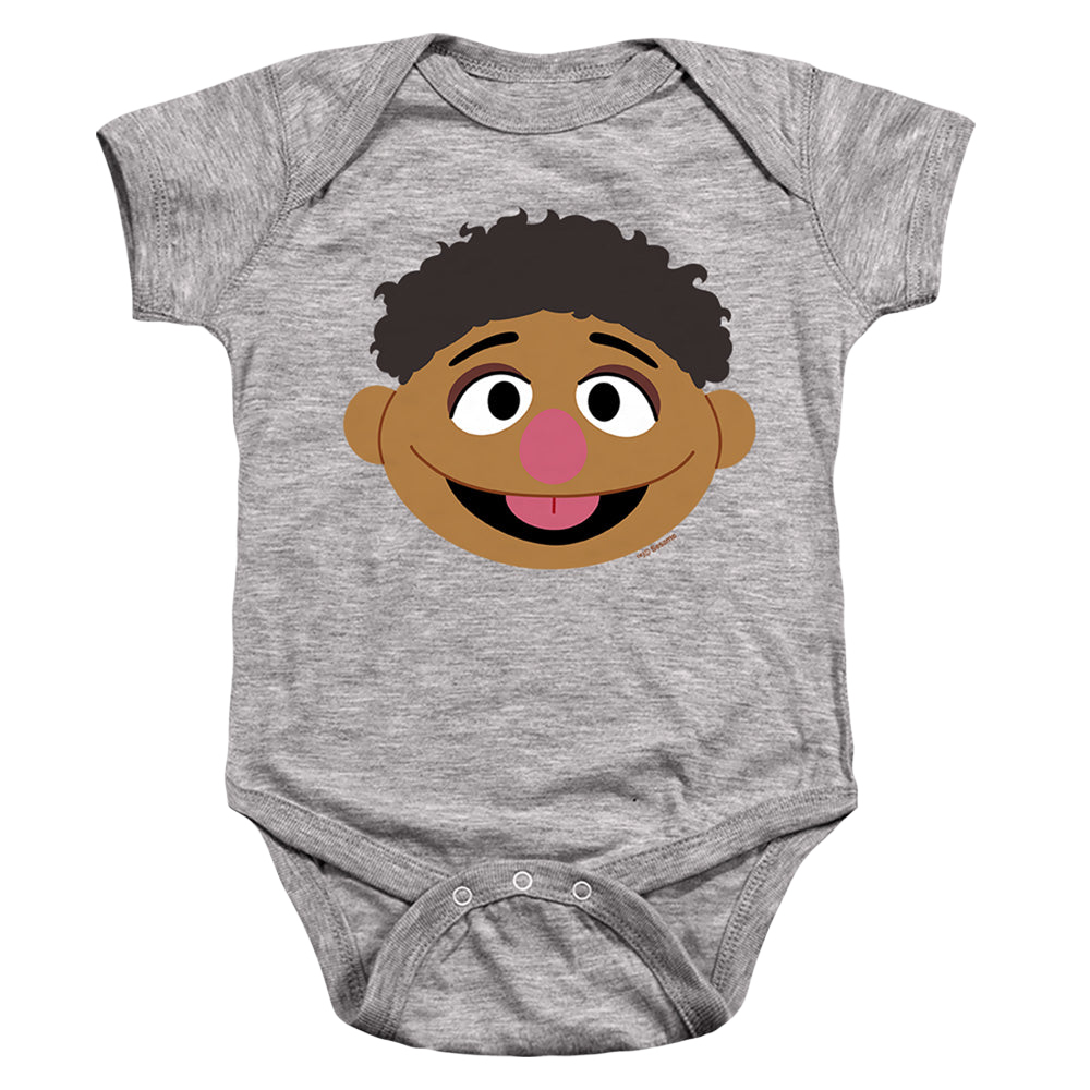 Sesame Street Tamir Face - Baby Bodysuit Baby Bodysuit Sesame Street   