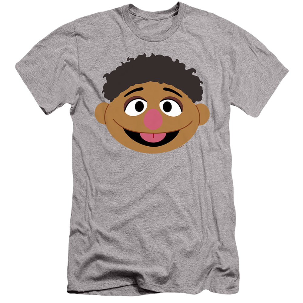 Sesame Street Tamir Face - Men's Slim Fit T-Shirt Men's Slim Fit T-Shirt Sesame Street   