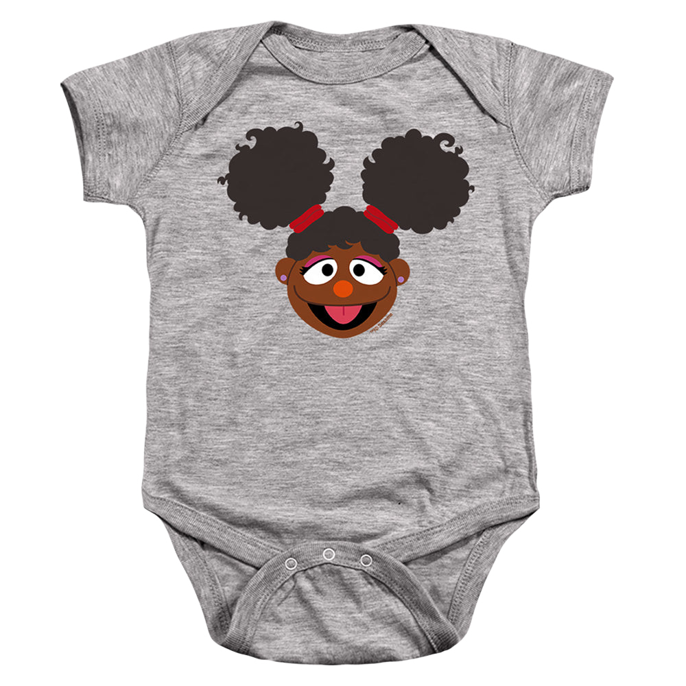 Sesame Street Gabrielle Face - Baby Bodysuit Baby Bodysuit Sesame Street   