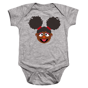 Sesame Street Gabrielle Face - Baby Bodysuit Baby Bodysuit Sesame Street   