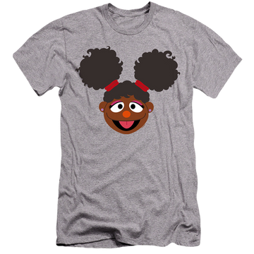 Sesame Street Gabrielle Face - Men's Premium Slim Fit T-Shirt Men's Premium Slim Fit T-Shirt Sesame Street   
