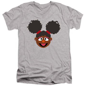 Sesame Street Gabrielle Face - Men's V-Neck T-Shirt Men's V-Neck T-Shirt Sesame Street   