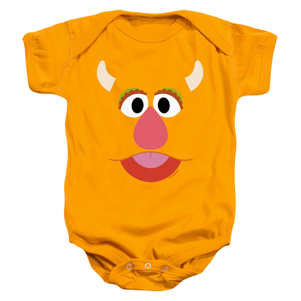 Sesame Street Freddy Face - Baby Bodysuit Baby Bodysuit Sesame Street   