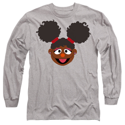 Sesame Street Gabrielle Face - Men's Long Sleeve T-Shirt Men's Long Sleeve T-Shirt Sesame Street   